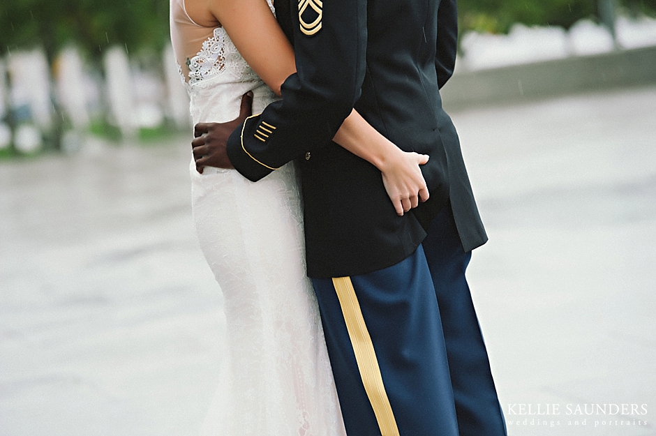 Detroit renaissance center wedding photos
